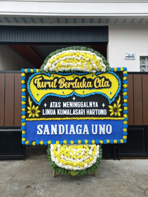 Papan Bunga Duka di Setia Bhakti